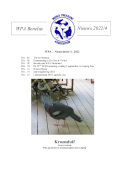 WPA-Benelux Nieuwsbrief 2022-4