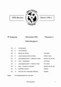 WPA-Benelux Nieuwsbrief 1998-4